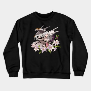 Lady and Dragon Crewneck Sweatshirt